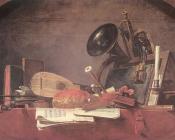 The Attributes of Music - 让·巴蒂斯特·西梅翁·夏尔丹